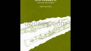 Concerto for Oboe and Strings  CorelliBarbirolli  Preludio 15 Cathy MacIntyre Oboe [upl. by Kayla]