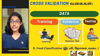 What why and how of Cross Validation amp its Types Ft Food Classification இட்லி தோசை வடை  Tamil [upl. by Livvi9]