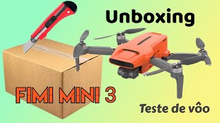 unboxing e primeiras impressões do fimi mini 3 [upl. by Burl]