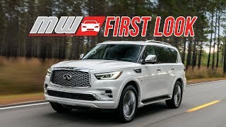 2018 Infiniti QX80  First Look [upl. by Kolosick]