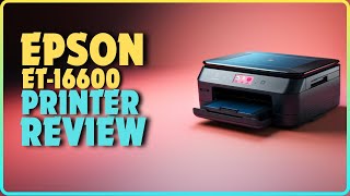 Epson Ecotank Pro ET16600 Color Printer Review  Best wireless printer under 2000 in 2024 [upl. by Dody312]