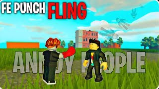 FE Punch Fling Roblox Script  Direct Link Pastebin  Fling Every Single Player In The Sever [upl. by Vivyan189]