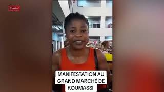 Côte dIvoireGrogne au nouveau Grand Marché DAbidjan KoumassiLe Maire Cissé Bacongo interpellé [upl. by Naujud196]