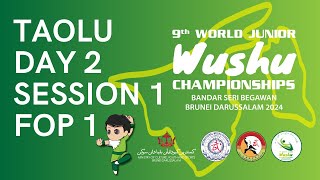 9th World Junior Wushu Championships Day 2 FOP1 Taolu Morning Session [upl. by Ecirtnahc]