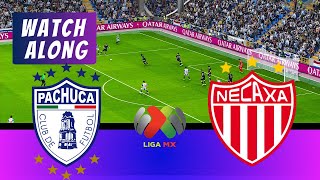 ⚽ Pachuca vs Necaxa  Mexican Liga BBVA MX 202324  eFootball PES Simulation [upl. by Haskel]