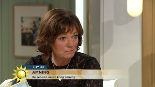 Tips till dig som ammar  Nyhetsmorgon TV4 [upl. by Schumer945]