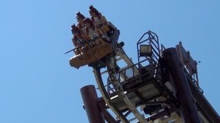 Sequoia Adventure Roller Coaster POV SampS Screamin Squirrel Gardaland Italy [upl. by Lorena]