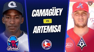 Camagüey vs Artemisa 4to juego Serie Nacional 63 [upl. by Lounge]