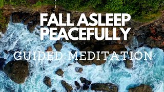 FALL PEACEFULLY ASLEEP Guided sleep meditation for deep sleep peace and healing [upl. by Hurst]