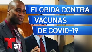 Cirujano general de Florida pide detener el uso de vacunas para COVID19 de Moderna y Pfizer [upl. by Gavini]