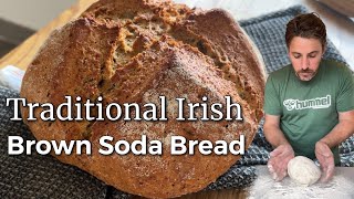 Traditional Irish Brown Soda Bread [upl. by Asirac274]