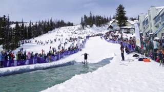 2017 Slush Cup at Big White Ski Resort [upl. by Nilyarg]