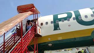 Boarding the Air Asia A320 on March 21 2023 [upl. by Ecirtnuahs]