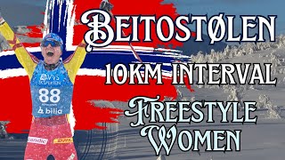 Resultater Heidi Weng vant 10 km fri på Beitostøl [upl. by Trina50]