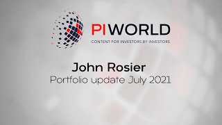 PIWORLD interview John Rosiers portfolio update July 2021 [upl. by Akeemaj]