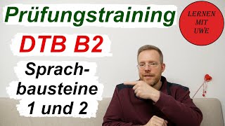 DeutschTest für den Beruf B2 – 12 – Prüfungsteile Sprachbausteine Teil 1 und Teil 2 [upl. by Bagger]