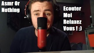 ASMR FRANCAIS  Ecoutez Moi Et Relaxez Vous  Tapping Whispers Attention HD [upl. by Shipley]