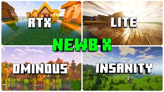 MCPE 121  Top 4 Newb Shaders [upl. by Saito]