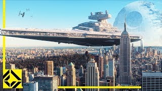 VFX Artist Reveals HOW BIG Star Wars Ships REALLY Are [upl. by Arada]