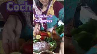 CEVICHE DE COCHAYUYOVer preparación en video [upl. by Gnep93]