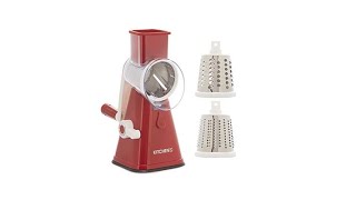 Kitchen HQ Speed Grater and Slicer with Suction Base [upl. by Ahsinelg]