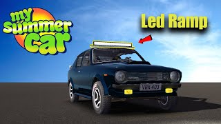 Led Ramp  I put Led Ramp on Satsuma  My Summer Car [upl. by Rezal422]