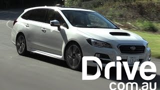 2016 Subaru Levorg First Drive Review  Drivecomau [upl. by Eseenaj500]