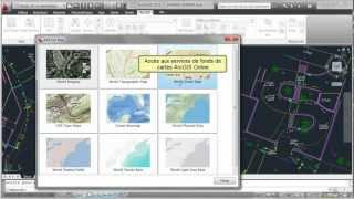 Exploiter les services web ArcGIS dans AutoCAD grâce à ArcGIS for AutoCAD [upl. by Elenahc]