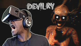 Devilry  Indie Horror Game  HORRIFYING DEMON  Oculus Rift dk2 horror game [upl. by Chon]