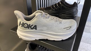 HOKA CLIFTON 9 Harbor MistBlack  Style Code 1127895HMBC [upl. by Nettle203]