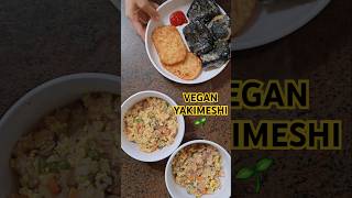 Mi intento de Yakimeshi vegano 🌱✨️ vegan cocina [upl. by Bland]