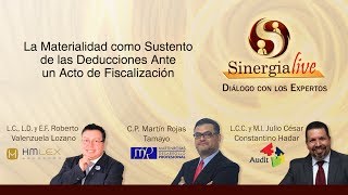 La Materialidad como Sustento de las Deducciones [upl. by Buehrer]