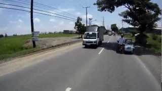 ATV Philippines street riding Yamaha Raptor 700R 700cc Quad [upl. by Ahtnicaj]