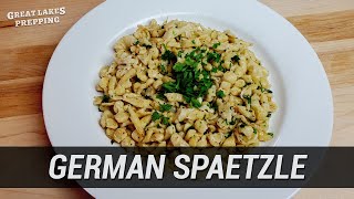 Making Authentic German Spaetzle from Scratch my favorite simple spätzle recipe [upl. by Dagnah]