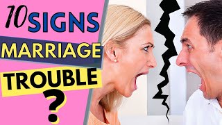 10 SIGNS Your MARRIAGE is in TROUBLE I TIPS to IMPROVE Your Marriage [upl. by Ellard379]