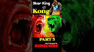 Kong VS Skar King की लड़ाई 😱Godzilla x Kong The New Empire Explained in HINDI shorts shortsfeed [upl. by Emyle]