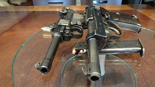 Luger P08 amp Walther P38  пистолеты Германии 19001945 Люгер и Вальтер [upl. by Candida349]