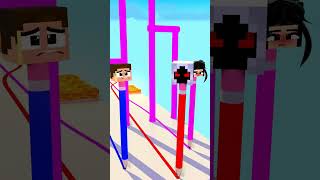 Romantic Pencil Run HEROBRINE Vs ENTITY vs SADAKO Challenge [upl. by Bernita871]