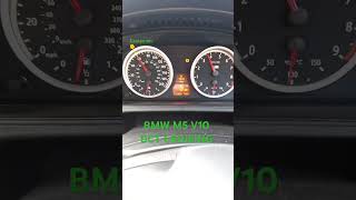 Smooth enough to keep in cruisecontrol bmw m5v10 s85 dctswap oem ecu youtubeshorts cartok [upl. by Rawdon331]