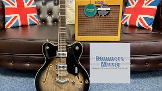 Gretsch G5622 Electromatic Center Block DoubleCut  Demonstration amp Tones  Rimmers Music [upl. by Annad]