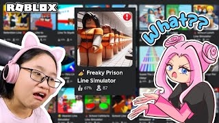 What Are These Weird Roblox Games  Roblox [upl. by Meyer434]