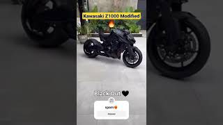 Fully modified kawasaki z1000🗿Black Venom [upl. by Volotta]