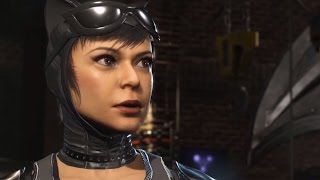 Injustice 2  Catwoman vs Bane Story Battle 37 HD [upl. by Oicanata934]