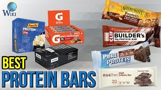 10 Best Protein Bars 2017 [upl. by Ela]