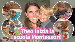 INSERIMENTO di THEO alla scuola MONTESSORI ❤️ [upl. by Sucerdor]