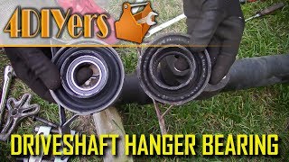 How to Diagnose a Faulty Driveshaft Center Support Bearing [upl. by Sedecrem]