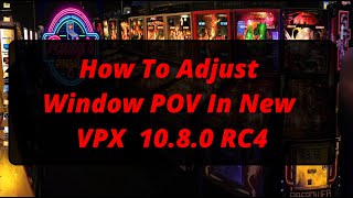 How To Adjust Window POV VPX 1080 RC4 [upl. by Tedd122]