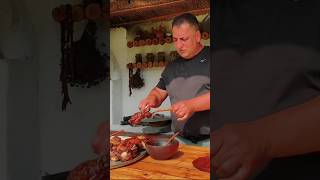 I Harvested HONEY from My Mountain Bees and Baked Ribs with It  how to make a cooking video food [upl. by Thomasine]