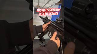 Shooting MP5 Fully Automatic With Red Tracer Rounds [upl. by Inimak716]