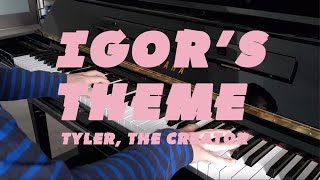 IGORS THEME  Tyler the Creator piano cover [upl. by Eyaf599]